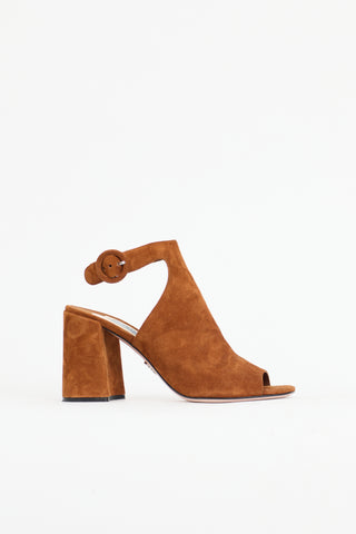 Suede Slingback Sandal