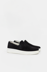 Prada Suede Slip On Sneaker