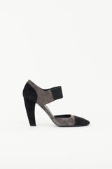 Prada Suede Colourblock Pump