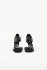 Prada Suede Colourblock Pump