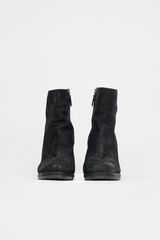 Prada Suede Wedge Boot