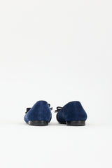 Prada Suede Bow Loafer