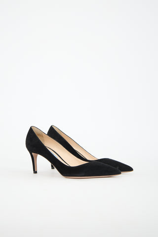 Prada Suede Pump