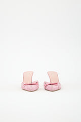 Prada Suede Grommet Mule