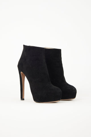 Prada Suede Platform Boot