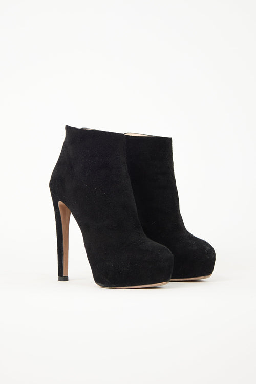Prada Suede Platform Boot