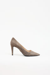 Prada Suede Pointed Pump