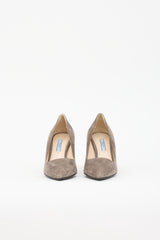 Prada Suede Pointed Pump