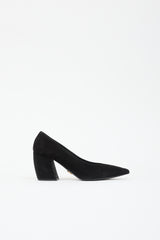 Prada Suede Pointed Toe Pump