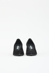 Prada Suede Pointed Toe Pump