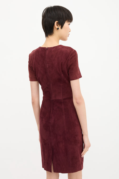 Prada Suede Sheath Dress