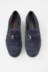 Prada Suede Toggle Loafer