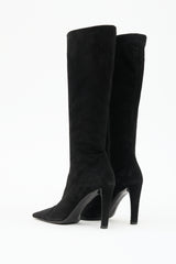 Prada Suede Zip Boot