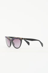 Prada SPR04P Embellished Sunglasses