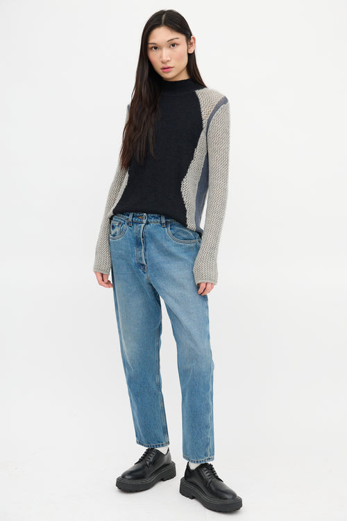 Prada Tapered Leg Jeans