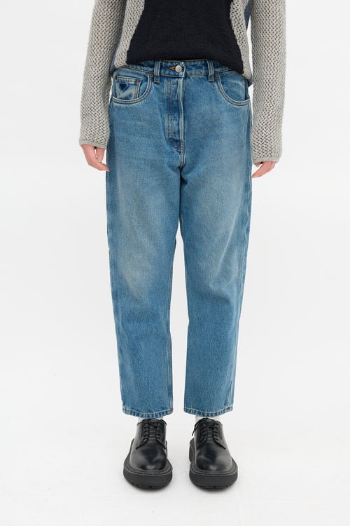 Prada Tapered Leg Jeans