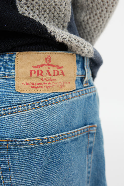 Prada Tapered Leg Jeans