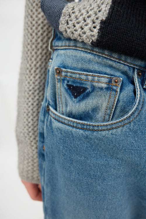 Prada Tapered Leg Jeans