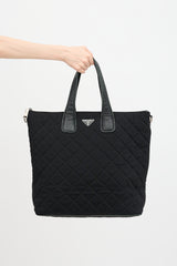Prada Tessuto Impuntu Tote Bag