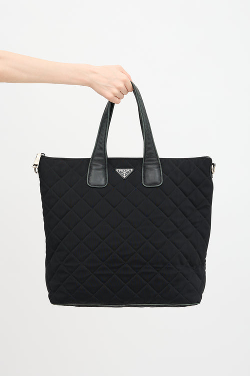 Prada Tessuto Impuntu Tote Bag