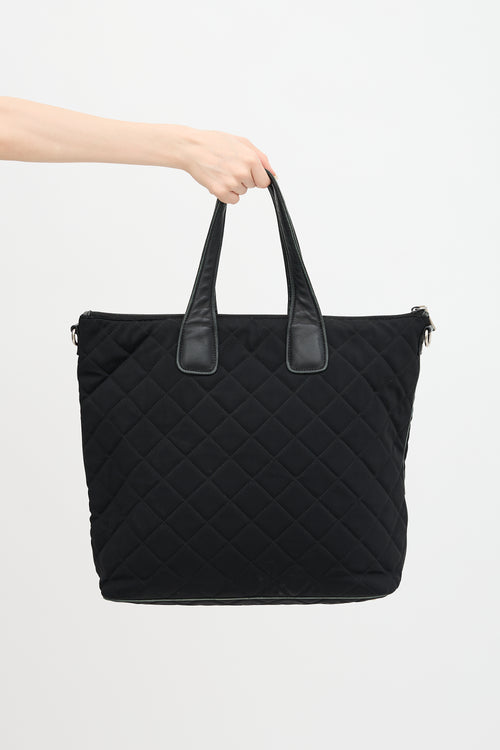Prada Tessuto Impuntu Tote Bag