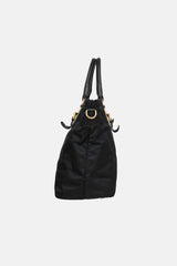 Prada Tessuto & Leather Trim Bag