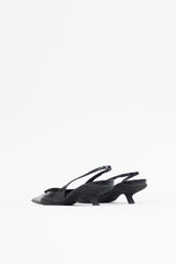 Prada Triangle Slingback Pump