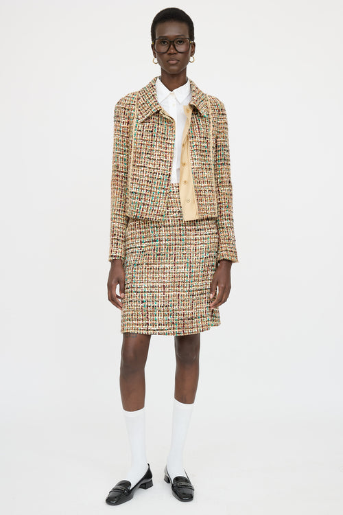 Prada Tweed Co-Ord Set