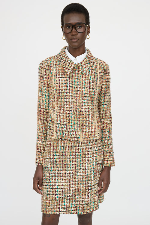 Prada Tweed Co-Ord Set