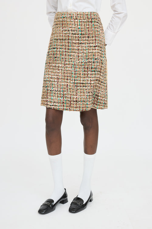 Prada Tweed Co-Ord Set