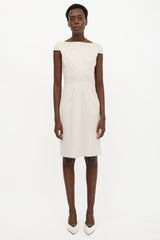 Prada Vintage Knit Inverted Dress