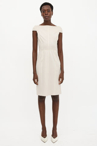 Prada Vintage Knit Inverted Dress