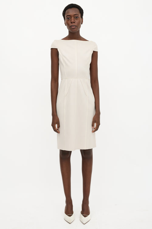 Prada Vintage Knit Inverted Dress