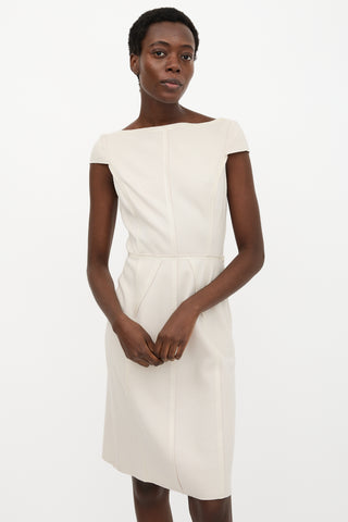 Prada Vintage Knit Inverted Dress