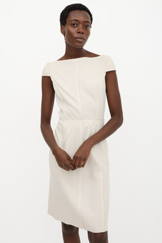 Prada Vintage Knit Inverted Dress