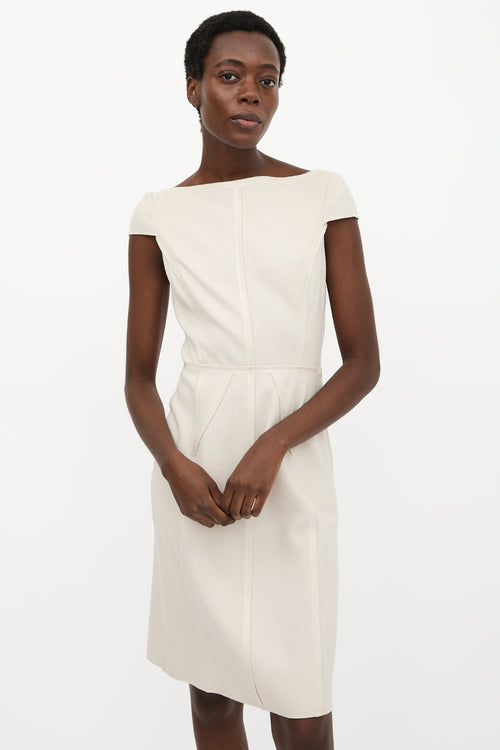 Prada Vintage Knit Inverted Dress