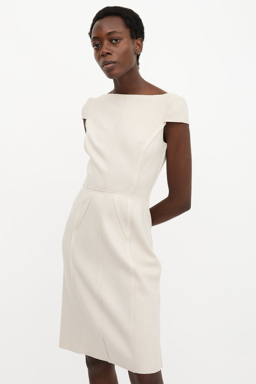 Prada Vintage Knit Inverted Dress