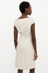Prada Vintage Knit Inverted Dress