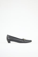 Prada Vintage Leather Buckle Loafer