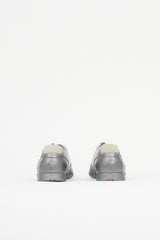 Prada Vintage Metallic Leather Sneaker