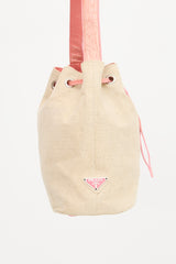 Prada Vintage Canvas Bucket Bag