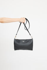 Prada Vitello Pehnix Crossbody Bag