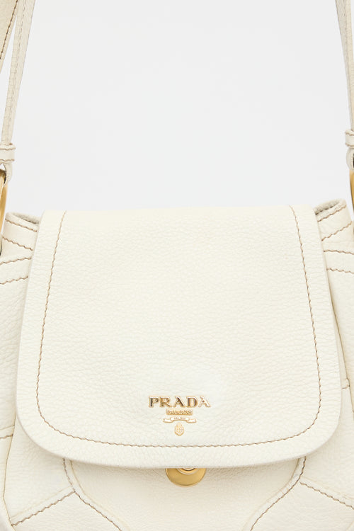Prada Vitello Daino Crossbody Bag