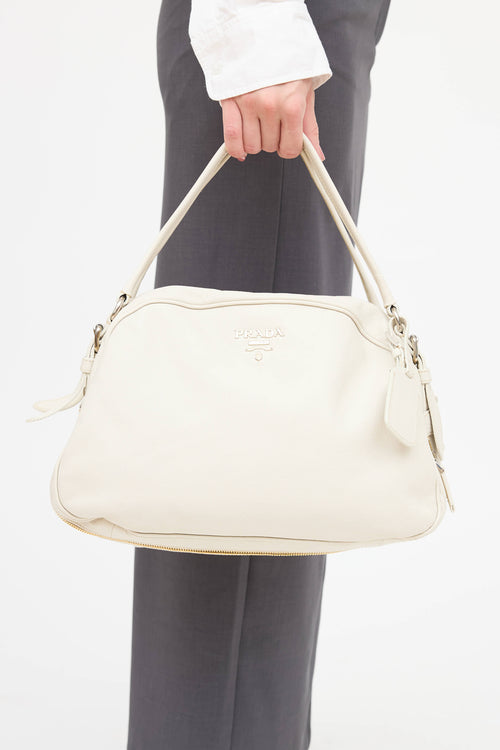 Prada Bauletto Zipper Bag