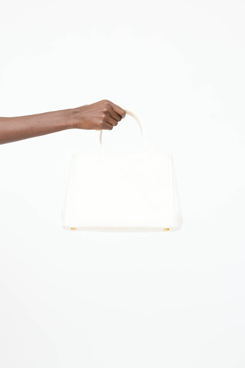 Prada Canapa Small Tote Bag