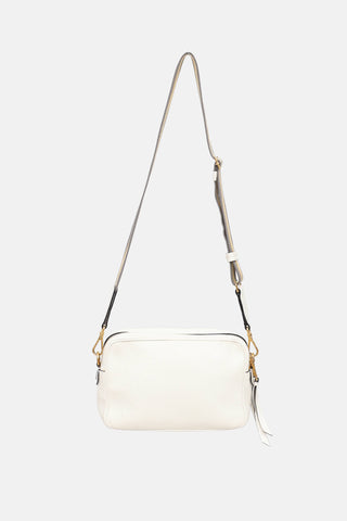 Leather Double Zip Camera Bag
