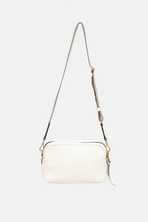 Leather Double Zip Camera Bag
