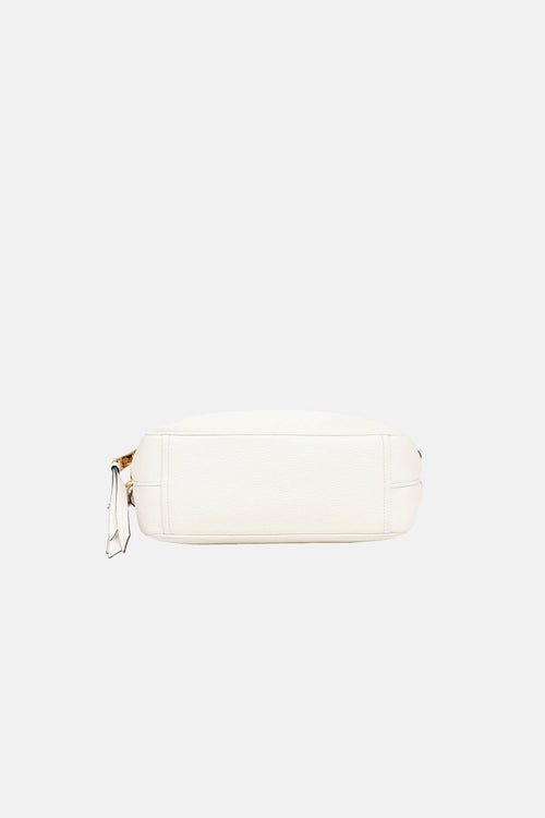 Leather Double Zip Camera Bag