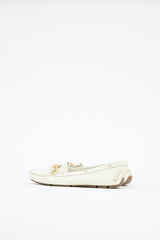Prada Leather Driving Loafer