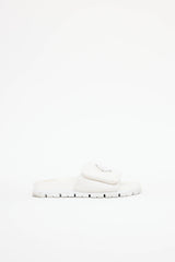 PradaPadded Leather Slide